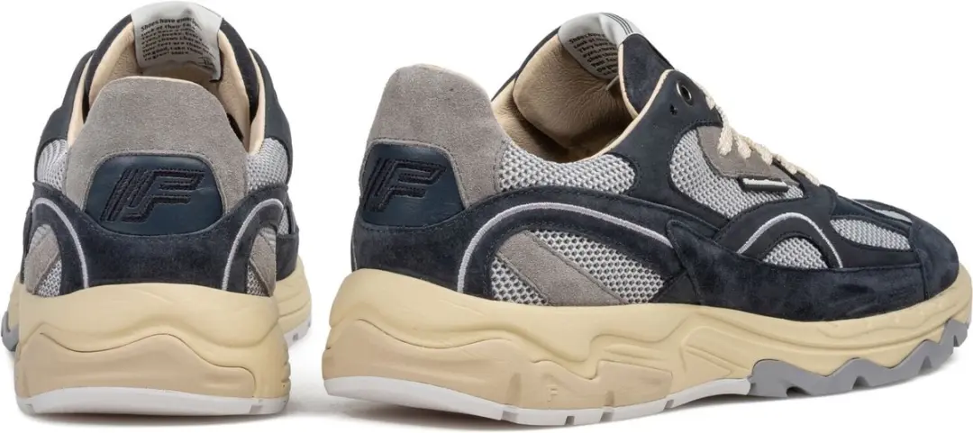 Floris van Bommel De Rezer Sneakers - Suède - Blauw - afbeelding 6 van 6