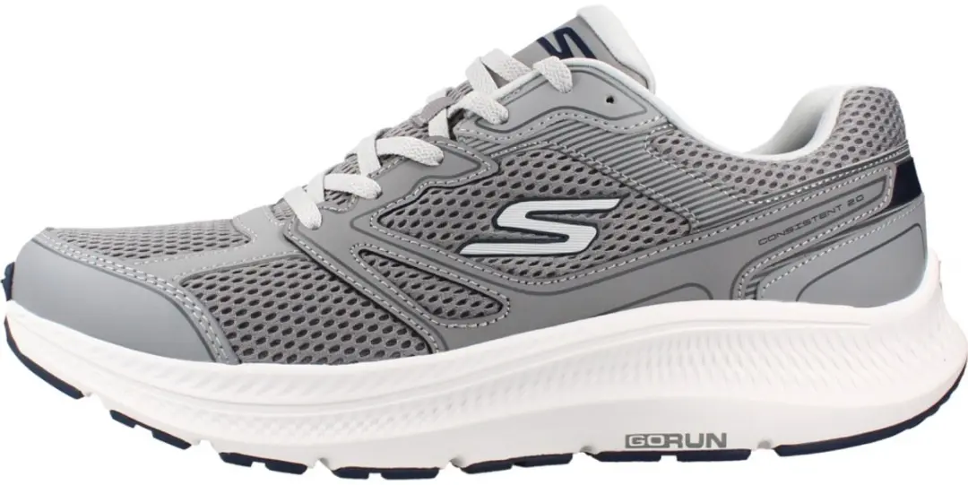 Skechers Go Run Consistent 2.0 Hardloopschoenen - Grijs - afbeelding 2 van 4