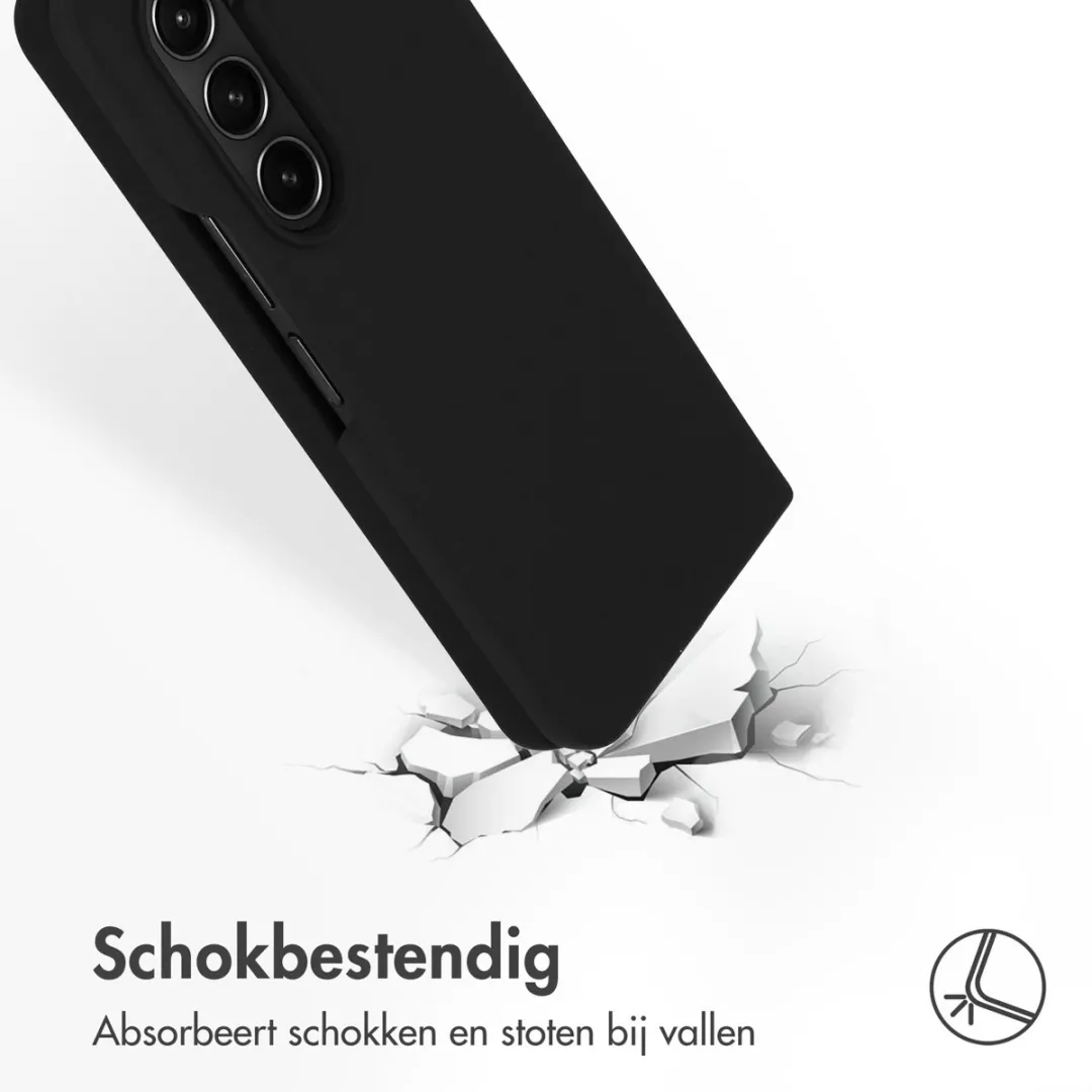 Accezz Hoesje Samsung Galaxy Z Fold 5 - Zwart
