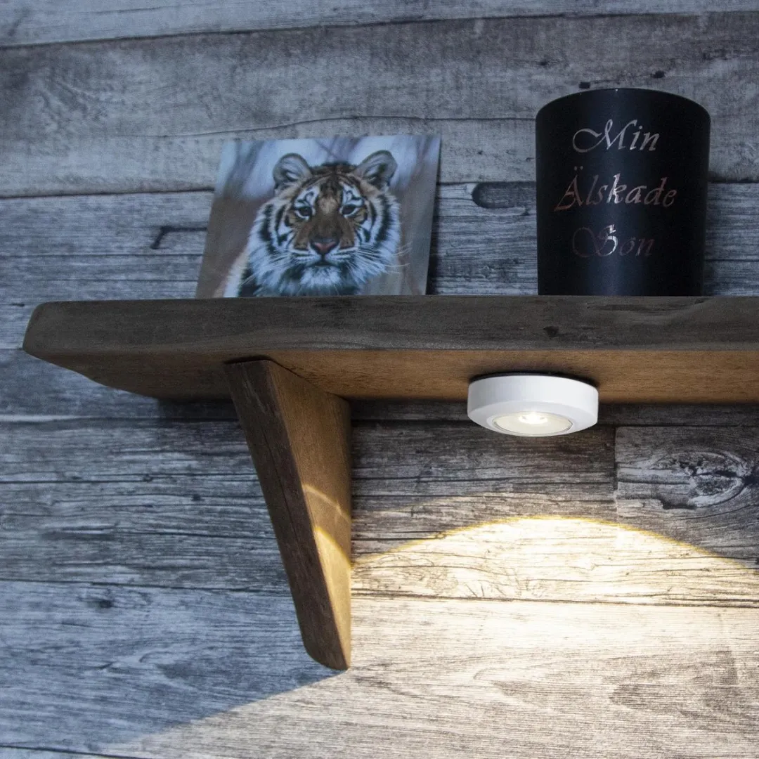 Star Trading LED Nachtlampje Warm Wit Ø6,9cm - Drukgevoelig