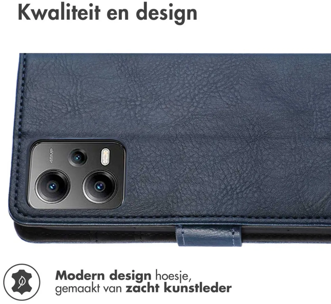 Imoshion Hoesje Xiaomi Poco X5 5G - 3 Pasjes - Donkerblauw