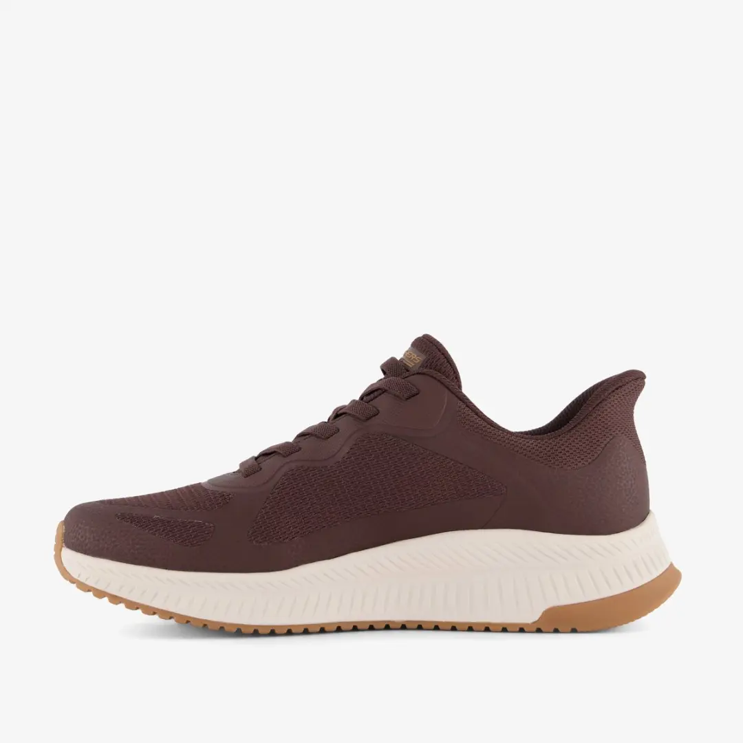 Skechers Slip-ins BOBS Sport Squad Sneakers - Bruin - 47.5 - afbeelding 5 van 6