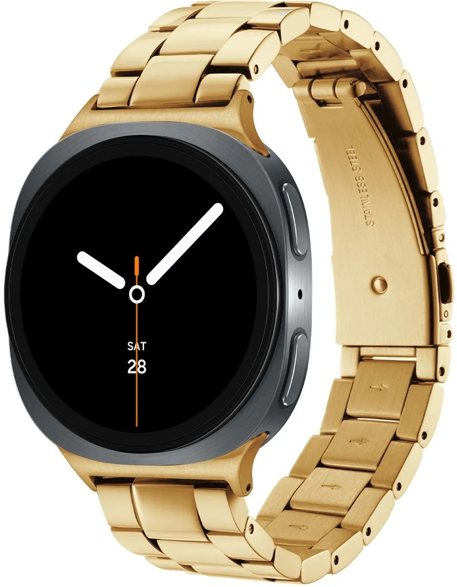 Samsung Galaxy Watch 8 LTE SA.L330GGS20.LTE - 44mm - Grijs/Goud