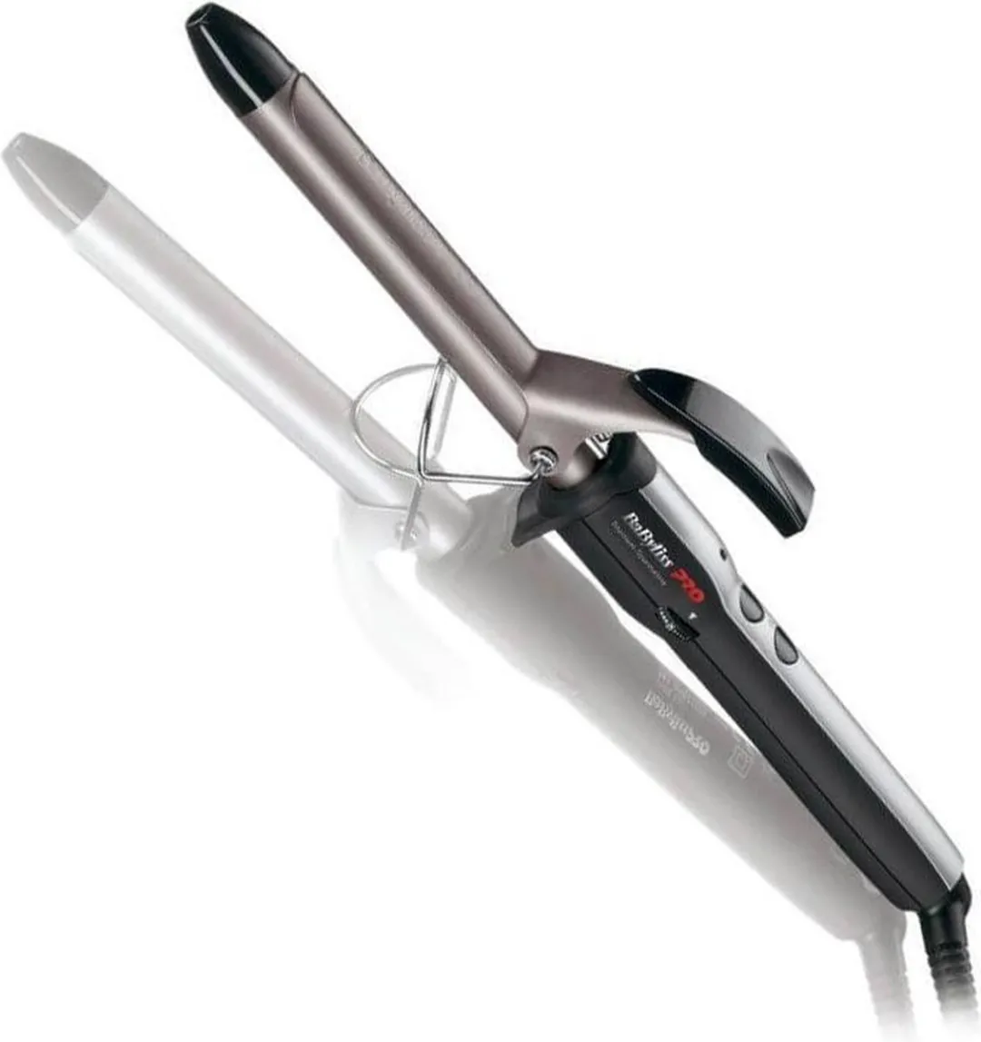 BaBylissPRO Digital Keramische Krultang 19mm - Zwart
