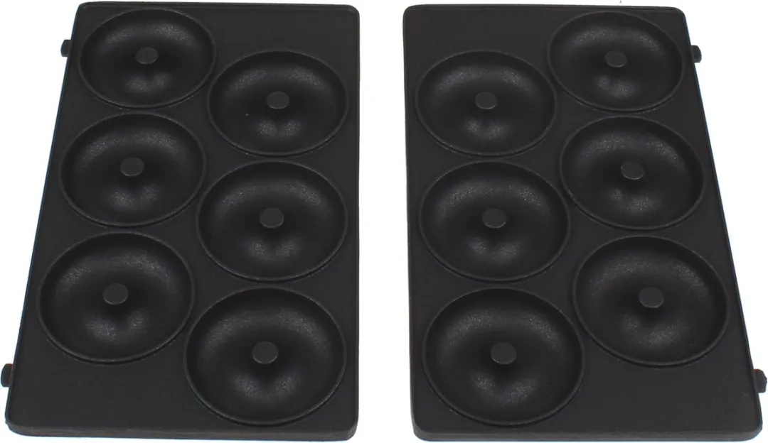 Tefal Snack Collection XA8011 Donutplaten - 2 Stuks - Zwart - afbeelding 6 van 6