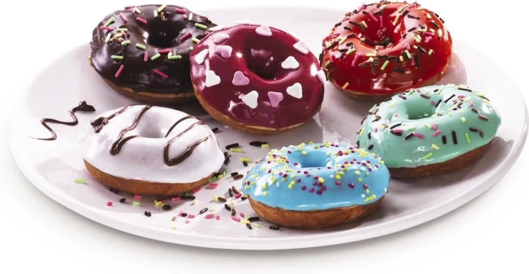 Tefal Snack Collection XA8011 Donutplaten - 2 Stuks - Zwart
