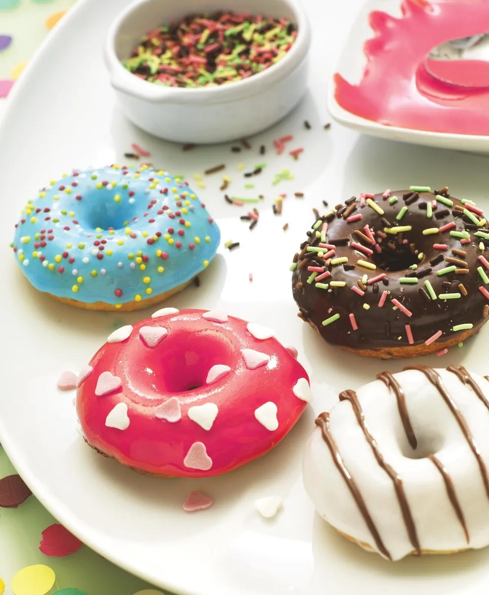 Tefal Snack Collection XA8011 Donutplaten - 2 Stuks - Zwart