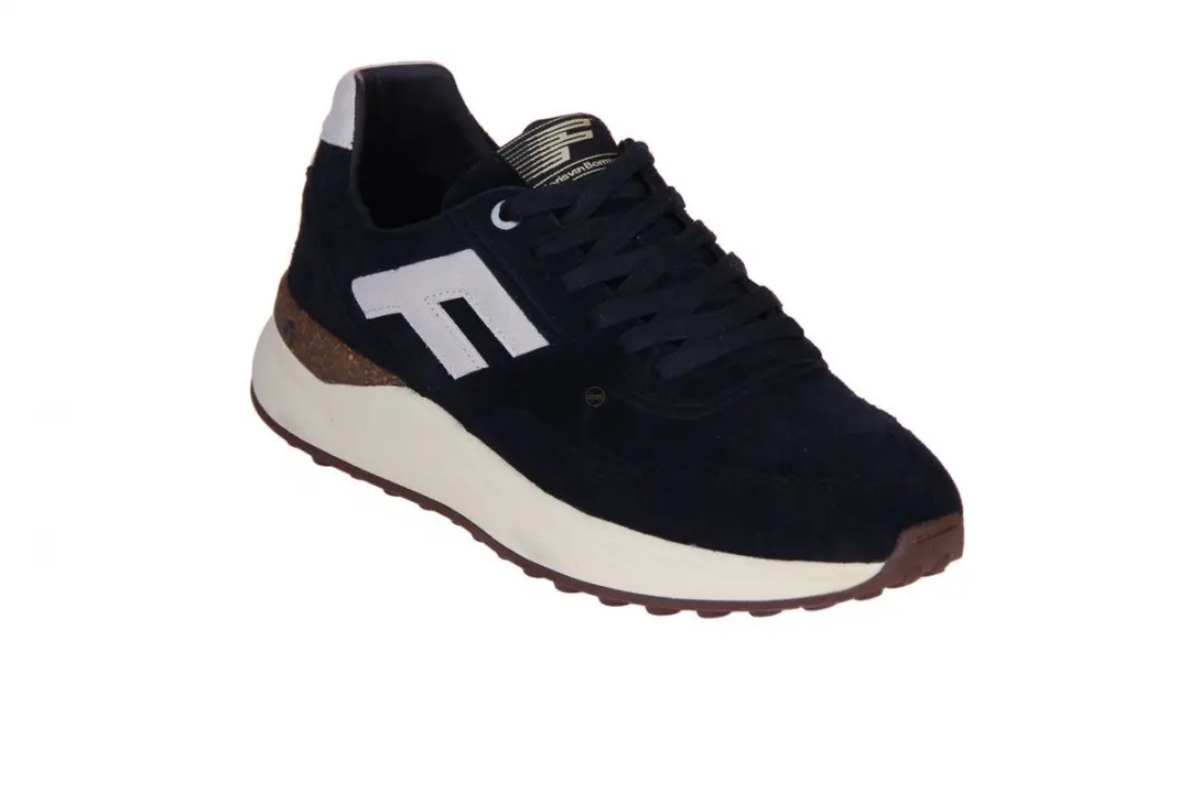 Floris van Bommel Heren Sneakers - Blauw - 45 - afbeelding 5 van 6