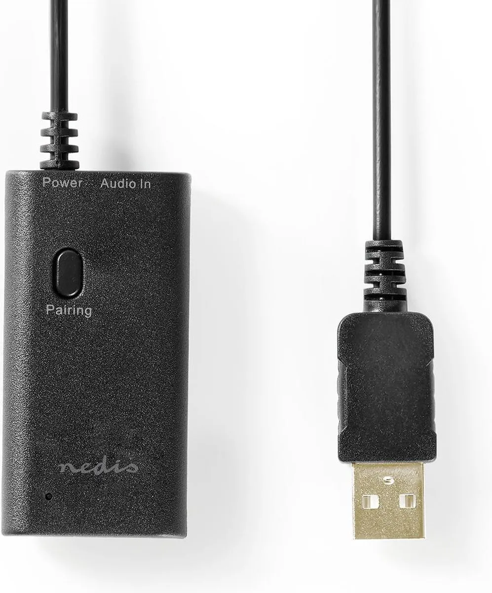 Nedis BTTR100BK Bluetooth-Zender - AptX - 2 Apparaten - Zwart
