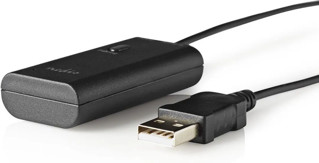 Nedis BTTR100BK Bluetooth-Zender - AptX - 2 Apparaten - Zwart