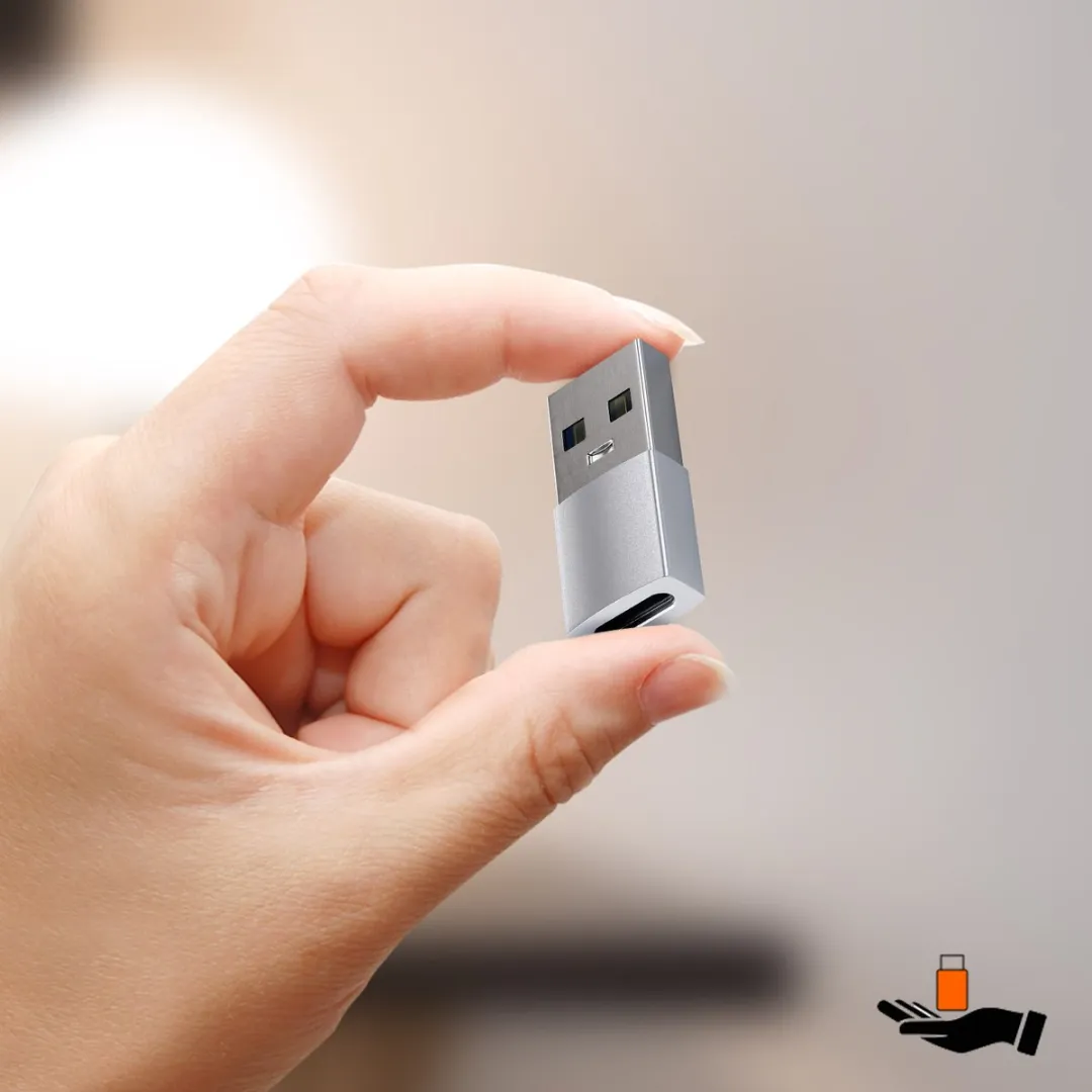 Satechi SA-ST-TAUCS USB-A naar USB-C Adapter - Zilver - afbeelding 6 van 6
