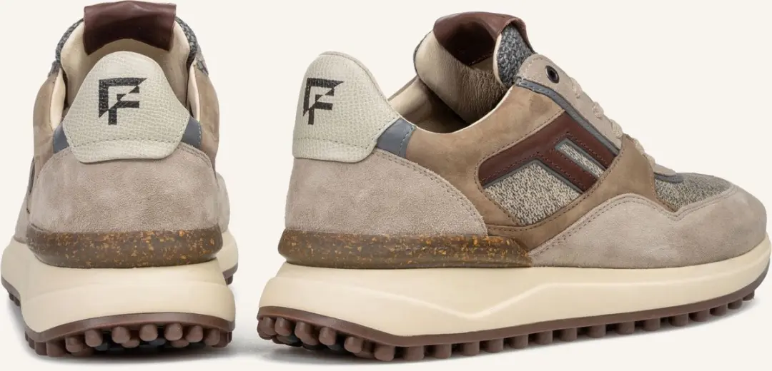 Floris van Bommel Noppi Sneakers Heren - Beige - Maat 44⅔ - afbeelding 5 van 6