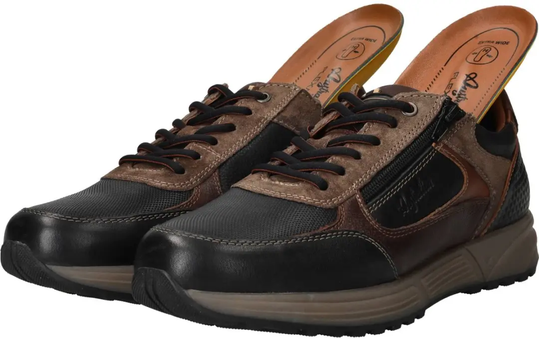 Australian Hawker Sneakers Leer - Zwart - Maat 40 - afbeelding 6 van 6