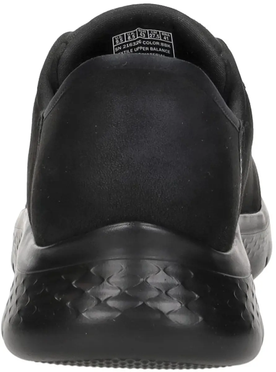 Skechers Slip-Ins Go Walk Flex Hands Up Sneaker - Zwart - afbeelding 6 van 6