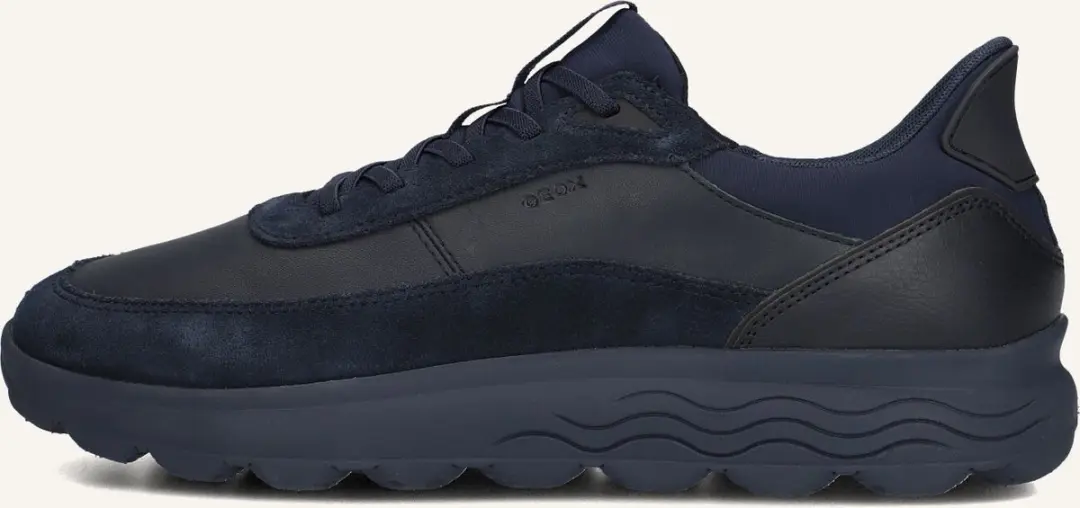 Geox U Spherica Plus.1 Sneakers - Heren - Donkerblauw - Maat 45 - afbeelding 6 van 6