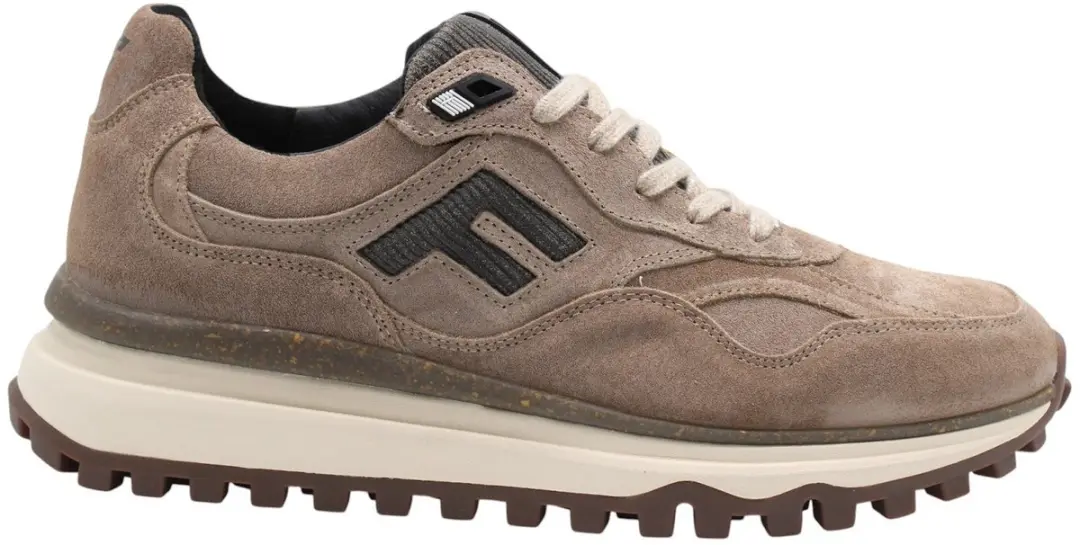 Floris van Bommel De Grippper Sneakers - Suède - Taupe - afbeelding 6 van 6