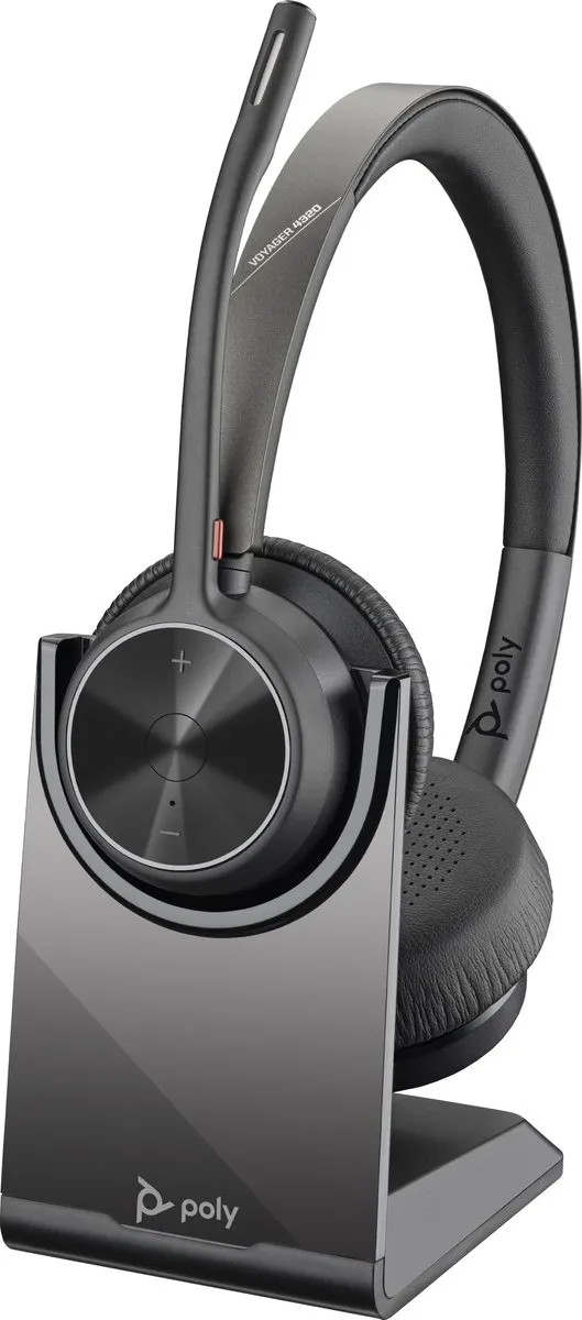 HP POLY Voyager 4320 Headset - Zwart