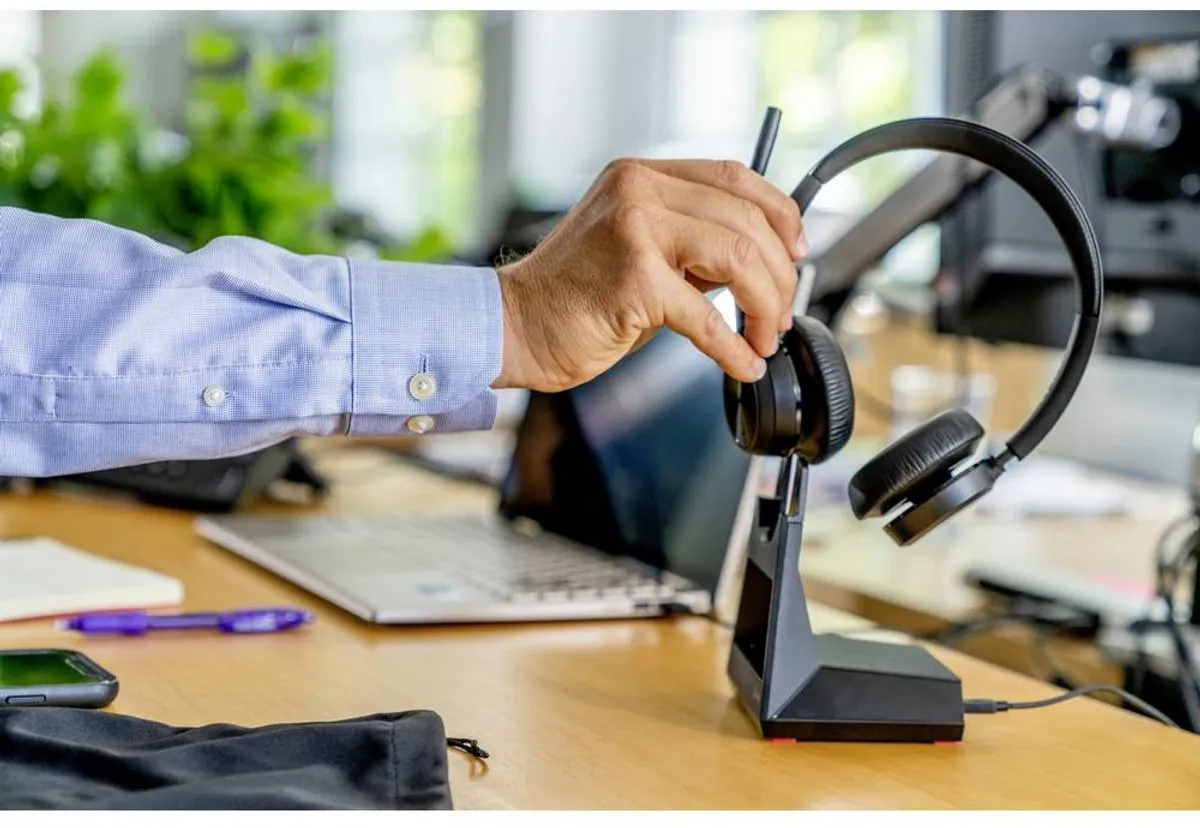 HP POLY Voyager 4320 Headset - Zwart