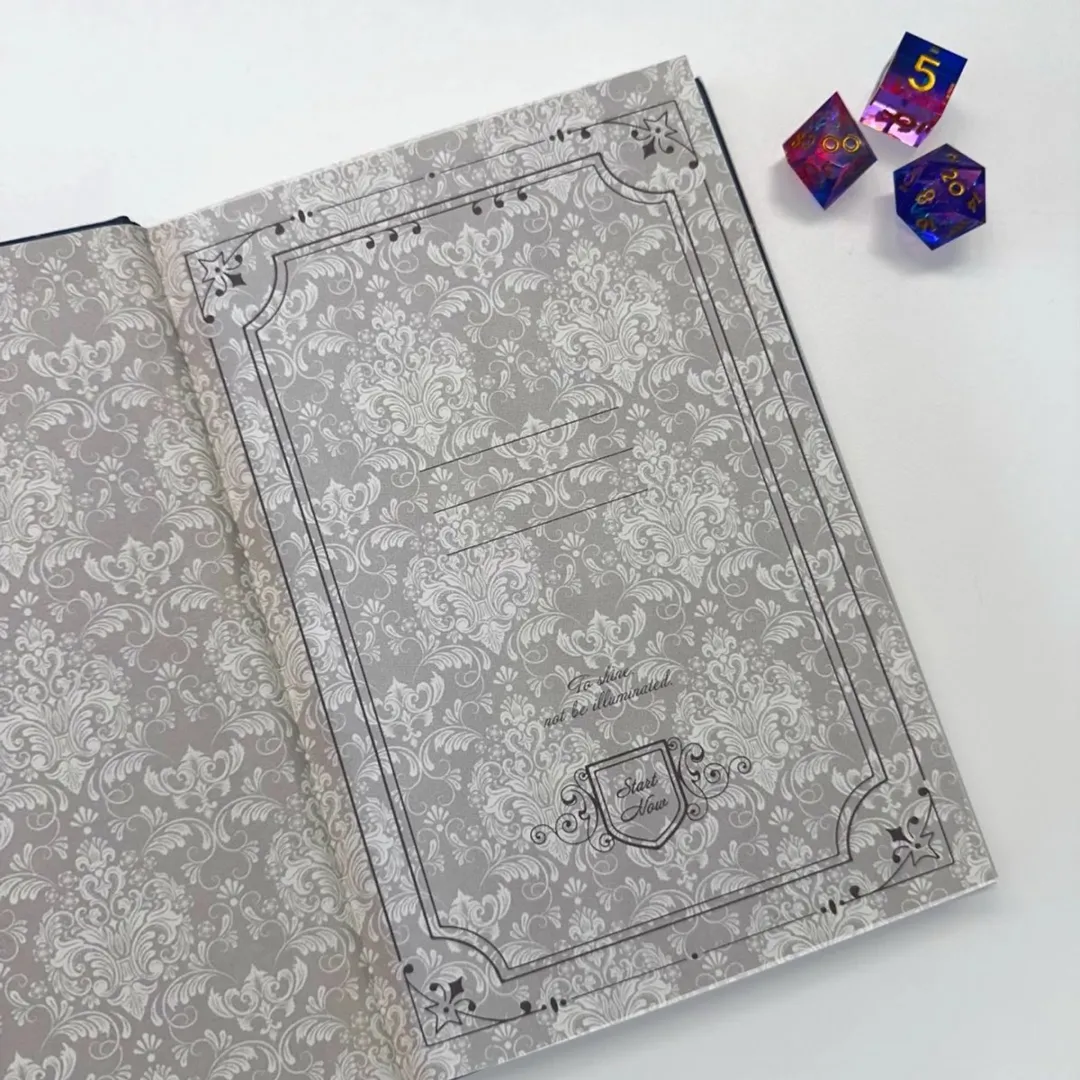 Lapi Toys DnD Notitieboek A5 Imitatieleer Bordeaux