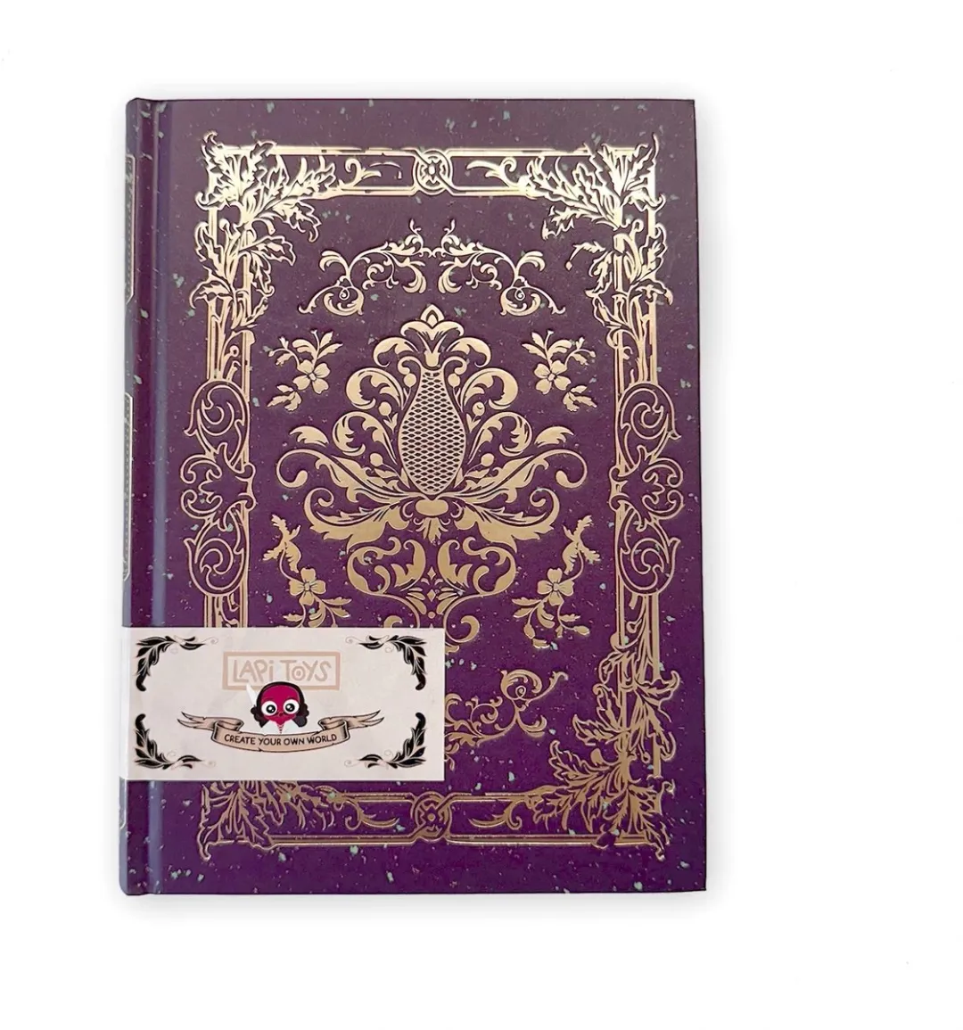 Lapi Toys DnD Notitieboek A5 Imitatieleer Bordeaux