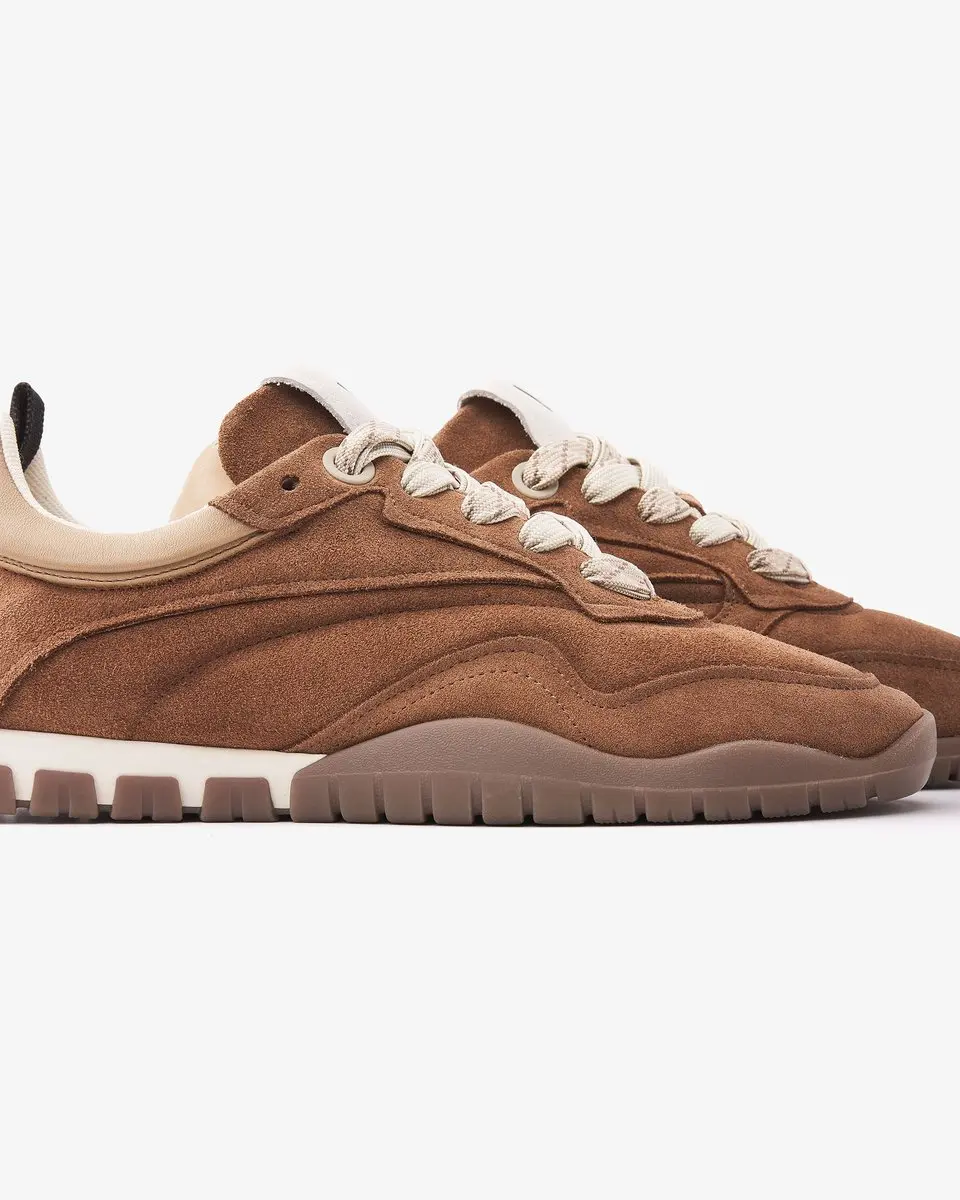 VIA VAI Frenkie Aaron Sneakers Heren - Leer - Cognac - afbeelding 5 van 5