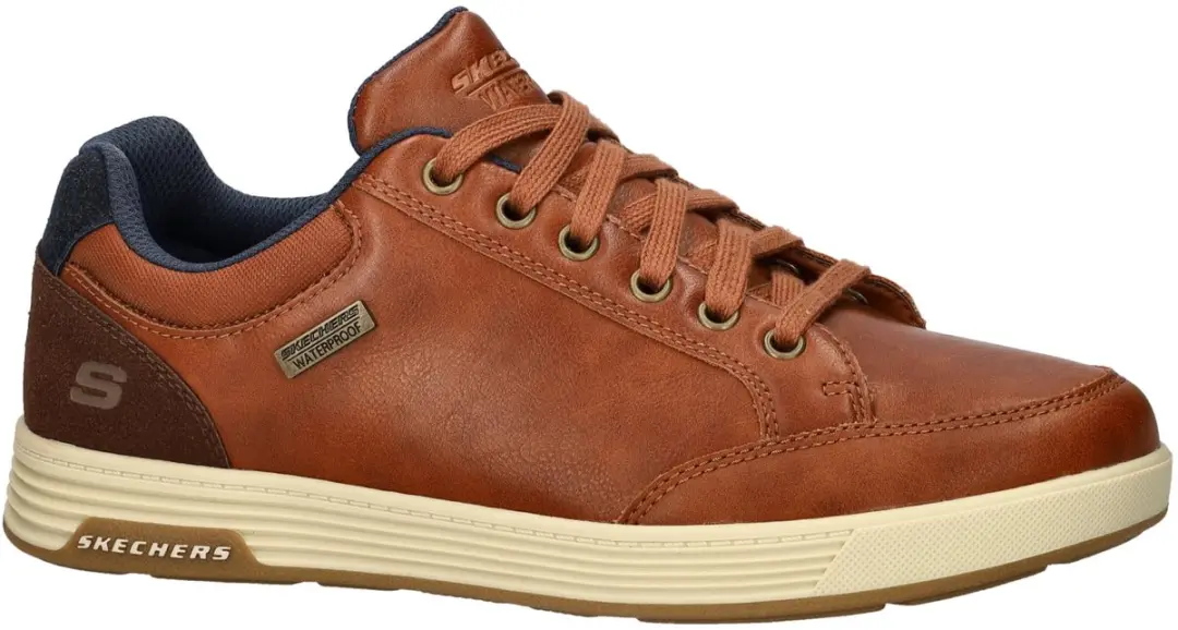 Skechers Cavell Sparkman Heren Sneakers - Bruin - afbeelding 6 van 6