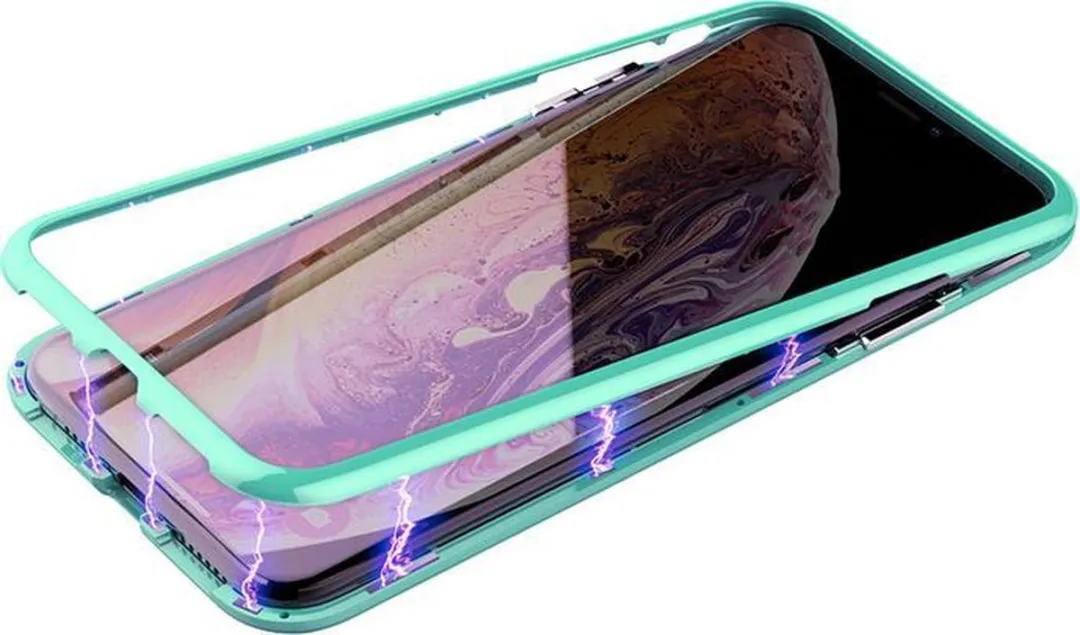 Nillkin Blossom Back Case - iPhone XS Max Groen - afbeelding 4 van 6