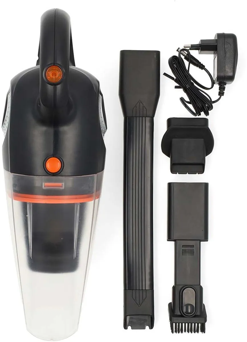 Nedis VCHH250GY Kruimeldief - Nat & Droog 0.4L - Zwart