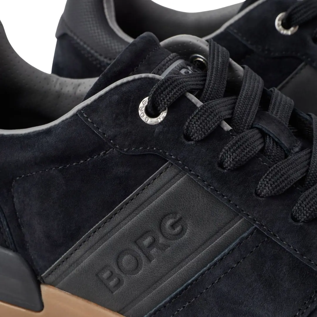 Björn Borg Spin Suede Sneakers - Zwart - Maat 43 - afbeelding 6 van 6