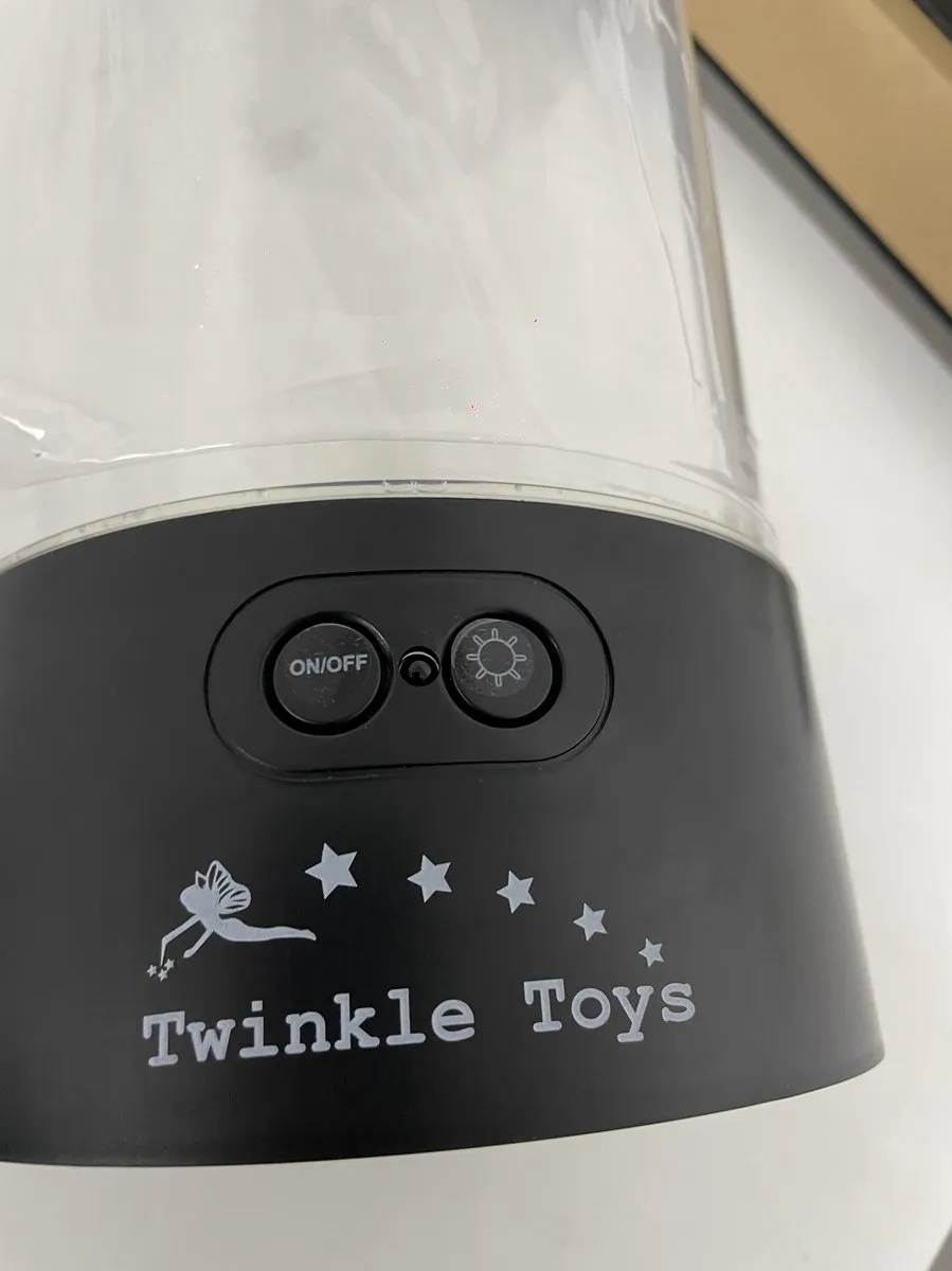 Twinkle Toys Fish Light XXL - Rustgevende bubbel water zuil met vissen