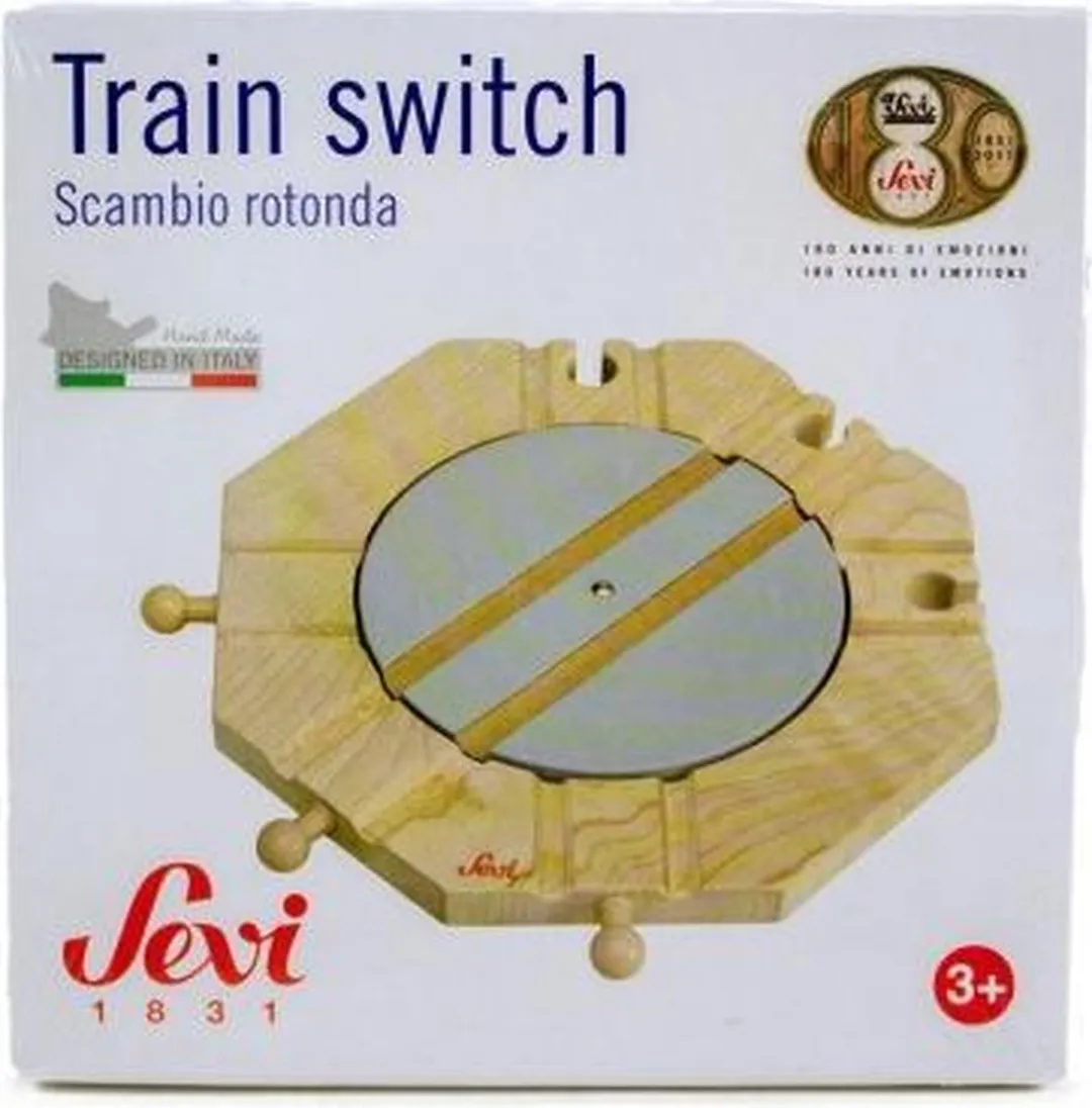 Sevi 82552 Houten Treinbaan Switch