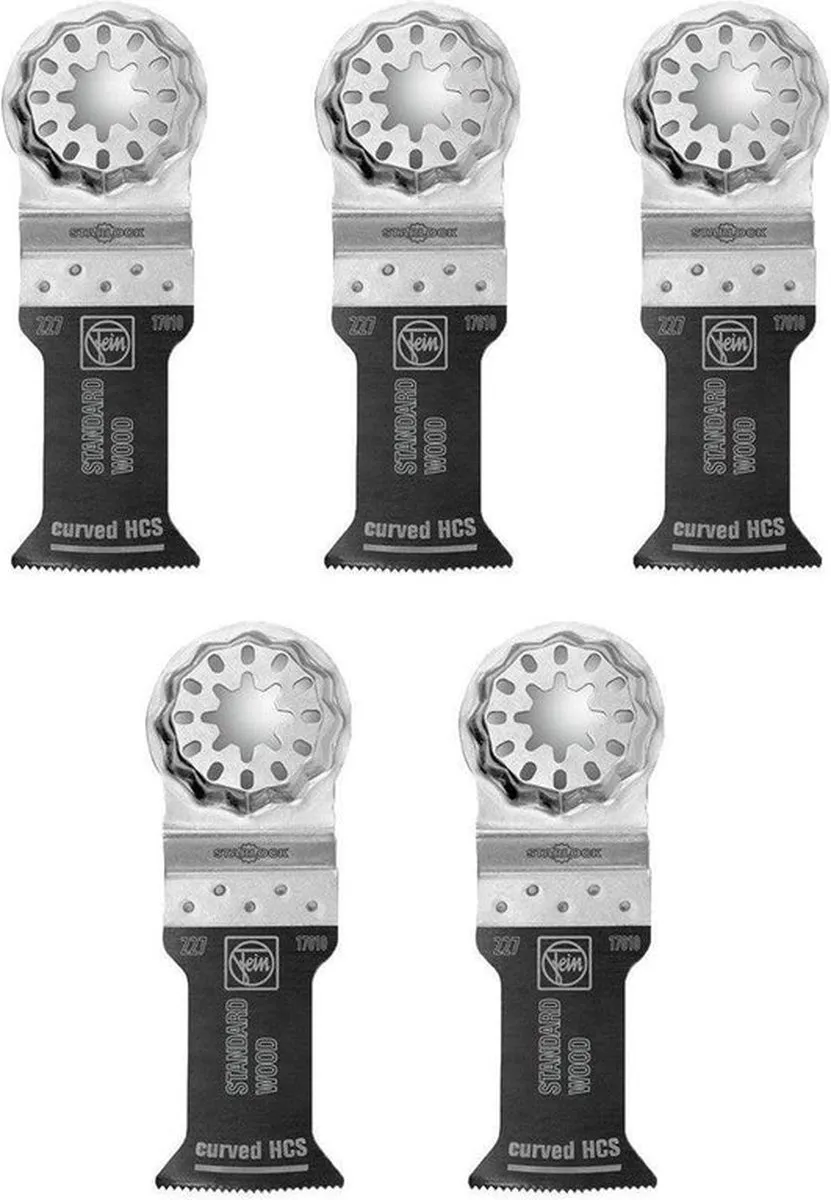 Fein E-Cut Starlock Zaagbladen 35mm - 5 Stuks