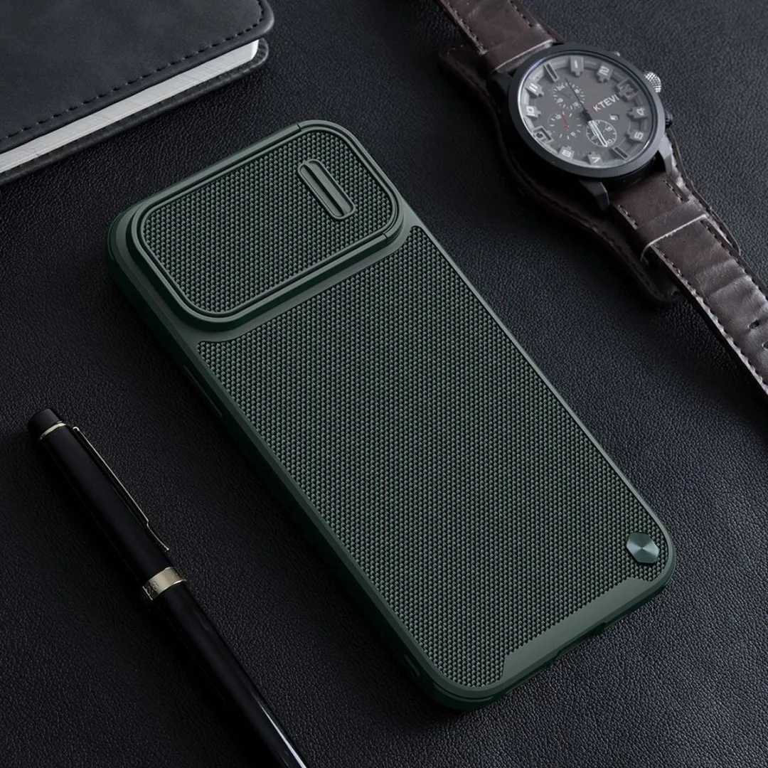 Nillkin Textured S Case iPhone 14 Plus - Groen - afbeelding 4 van 6