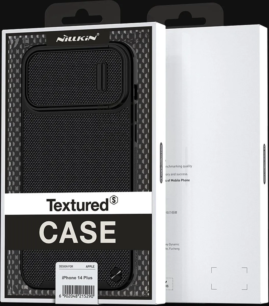 Nillkin Textured S Case iPhone 14 Plus - Groen - afbeelding 2 van 6