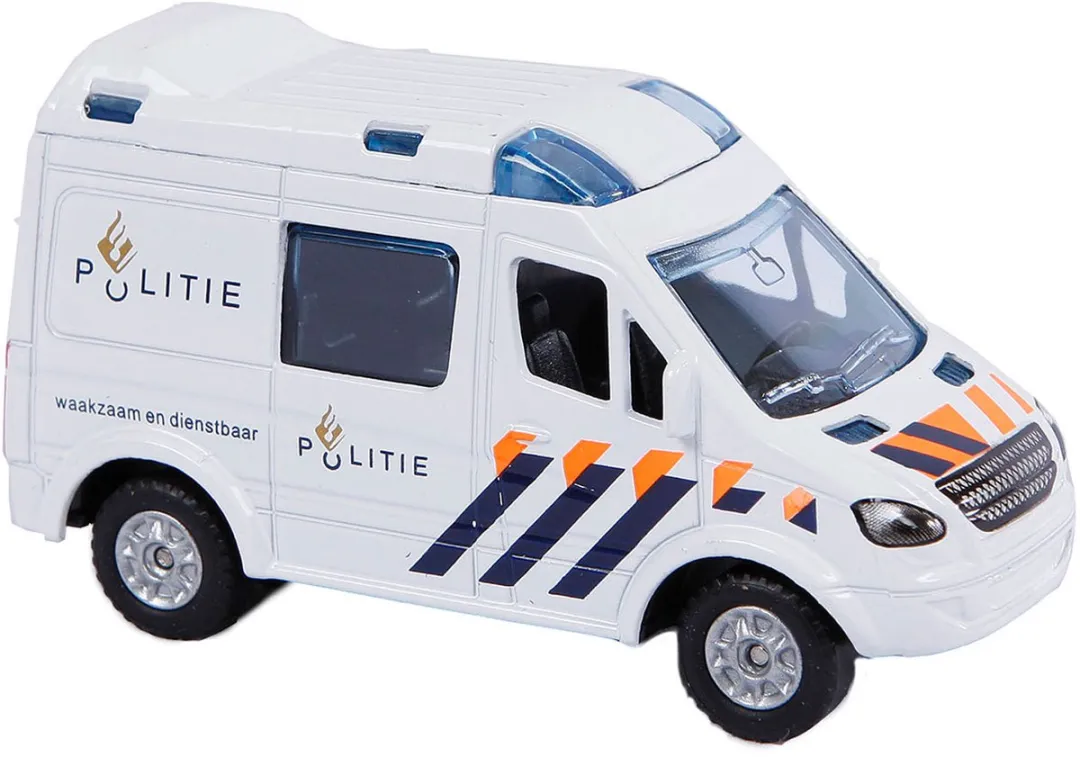 Kids Globe Die-cast Politieauto NL Blauw