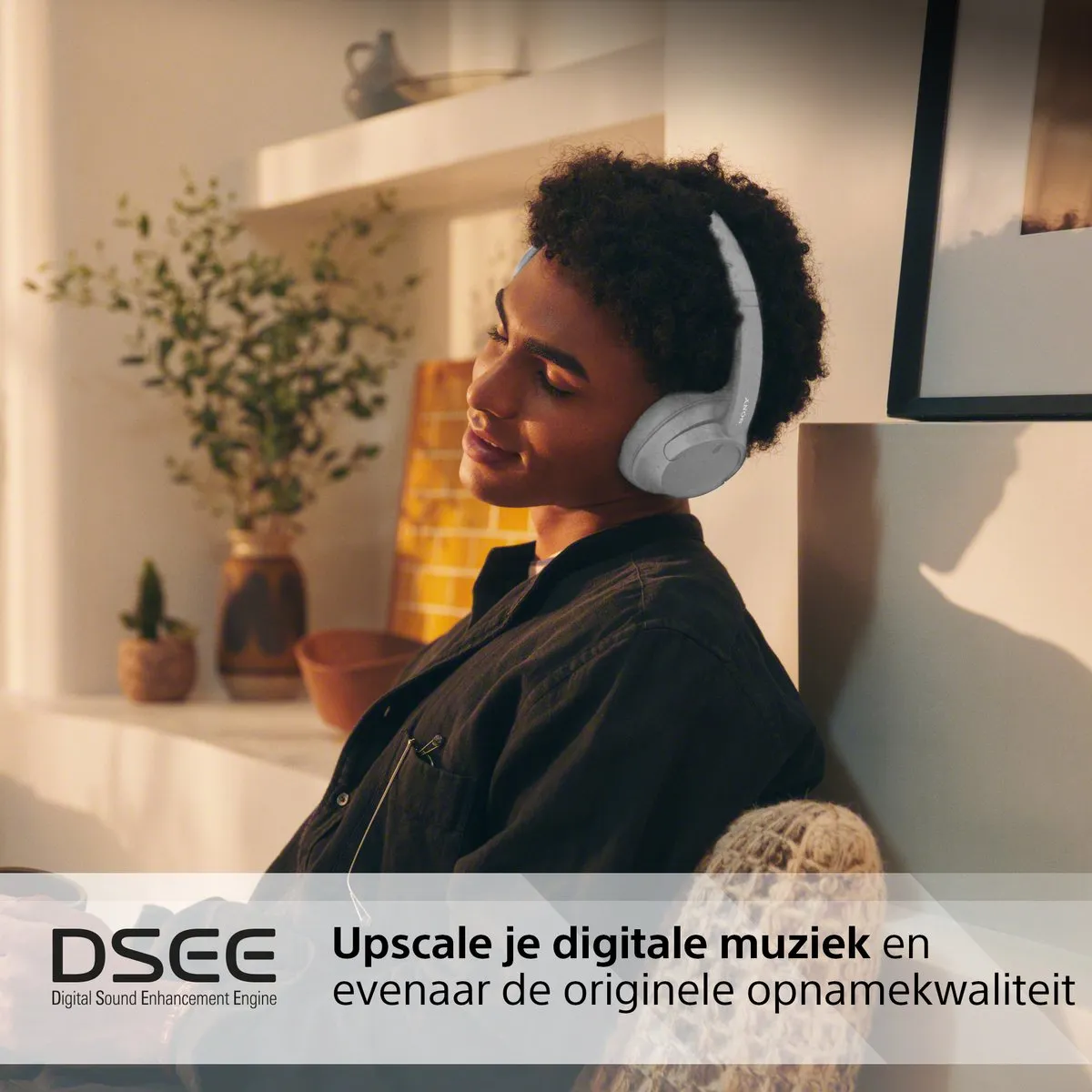 Sony WH-CH720N Draadloze Noise Cancelling Koptelefoon - Wit - afbeelding 6 van 6