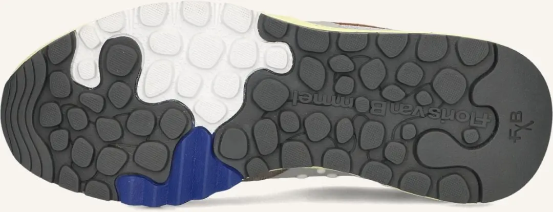 Floris van Bommel De Treener Sneakers Suède - Bruin - afbeelding 4 van 6