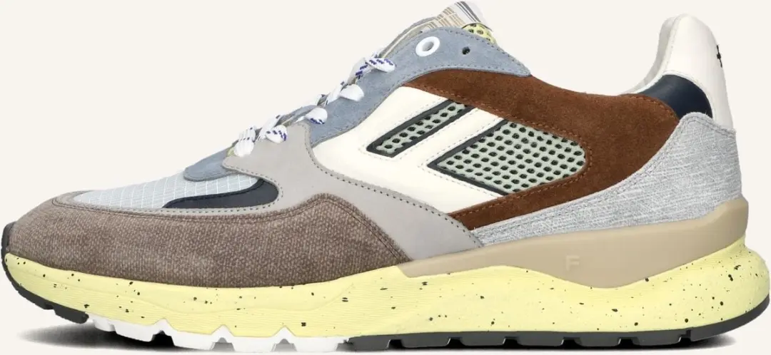 Floris van Bommel De Treener Sneakers Suède - Bruin - afbeelding 2 van 6