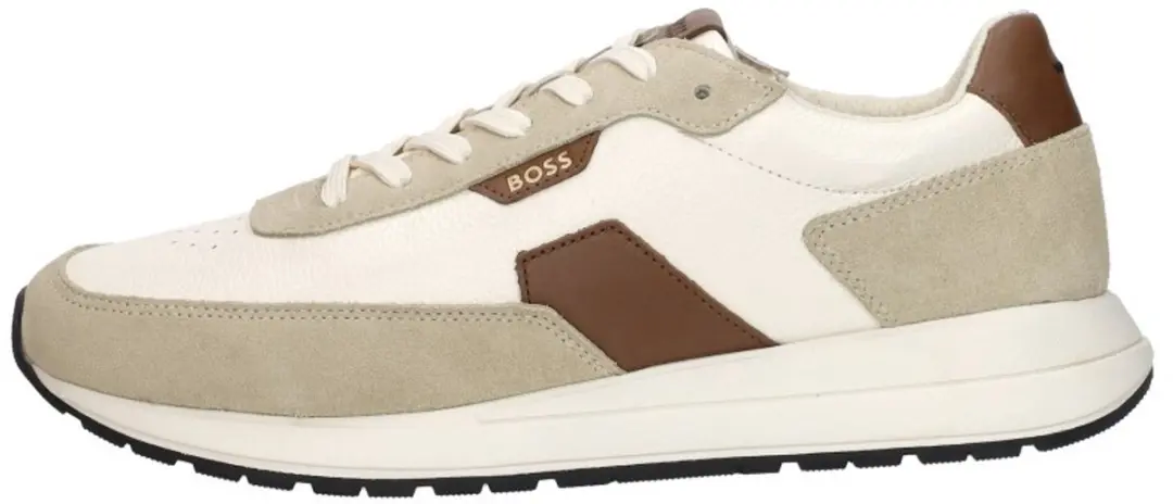 Hugo Boss Vinston Runner Sneakers Laag - beige - Maat 45 - afbeelding 2 van 6