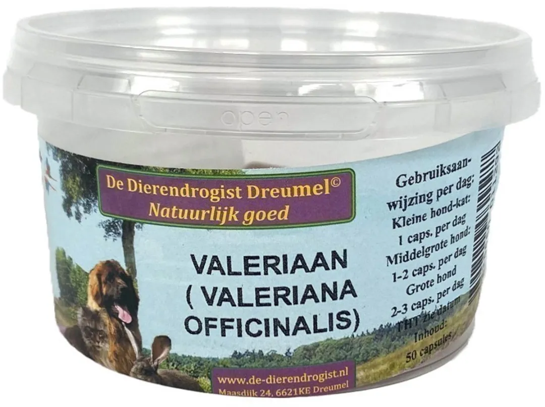 Dierendrogist Valeriaan Capsules