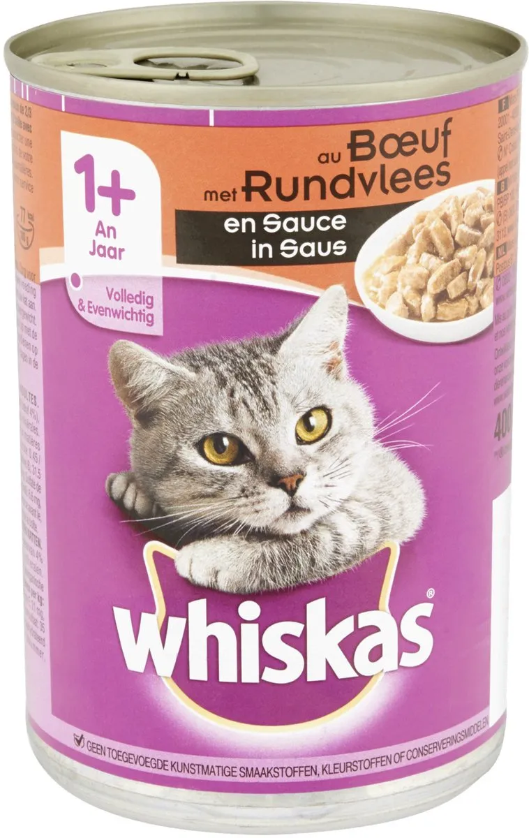 Whiskas Adult Rund 400g Blik