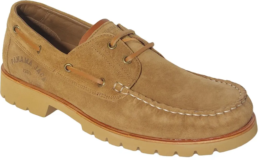 Panama Jack Boat C10 veterschoenen velour cuero bark 46