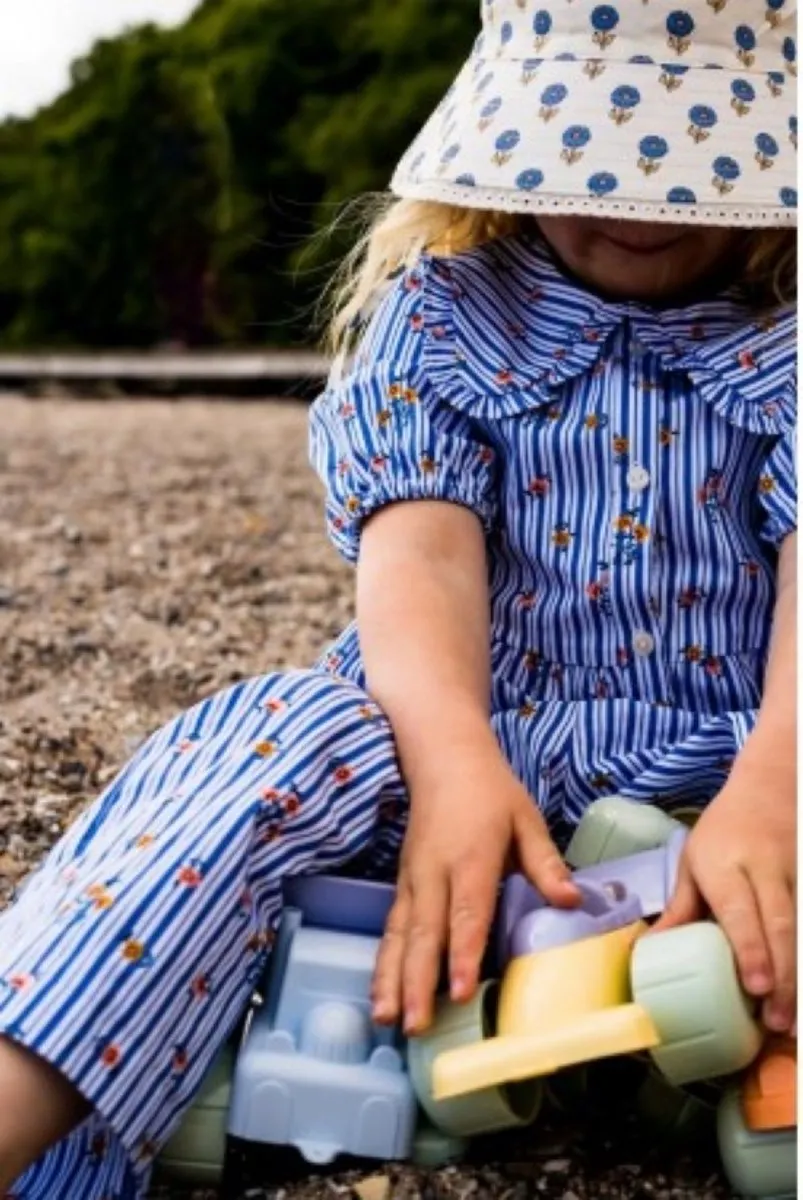 Dantoy - Pastel - oplegger met twee auto's