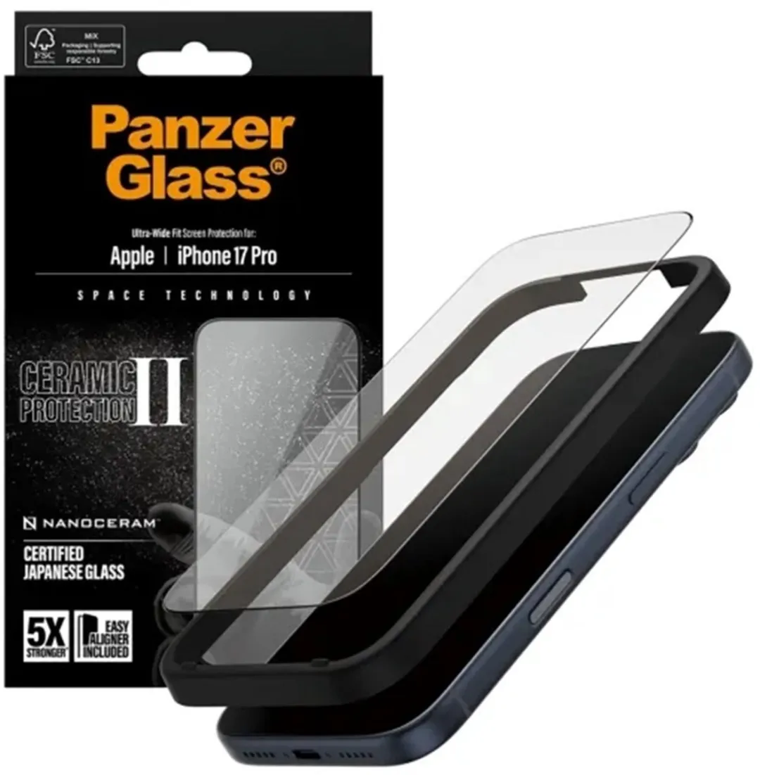 PanzerGlass PG66155 Screenprotector iPhone 17 Pro - Case Friendly