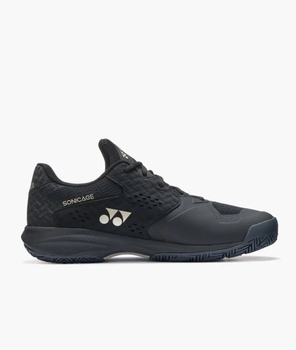 Yonex Sonicage 2026 Heren Tennisschoen Kleur: Black/Mocha/Grey,Maat: 43