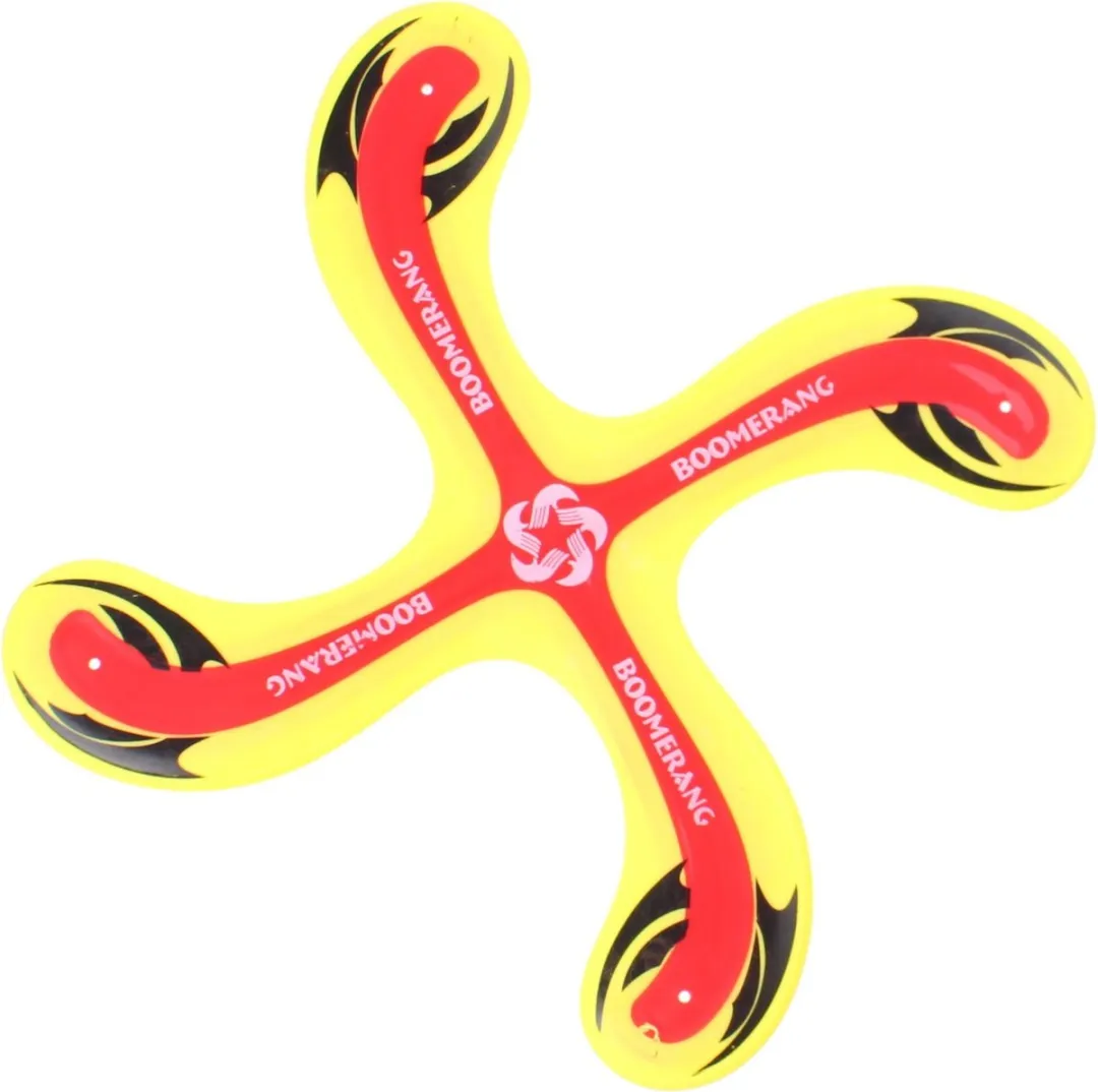 Johntoy Boomerang Geel 25cm
