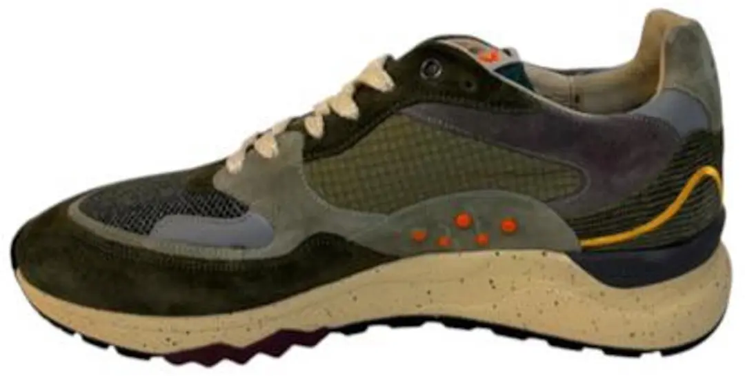 Floris van Bommel De Treener Heren Sneakers - Groen - 43 - afbeelding 2 van 6