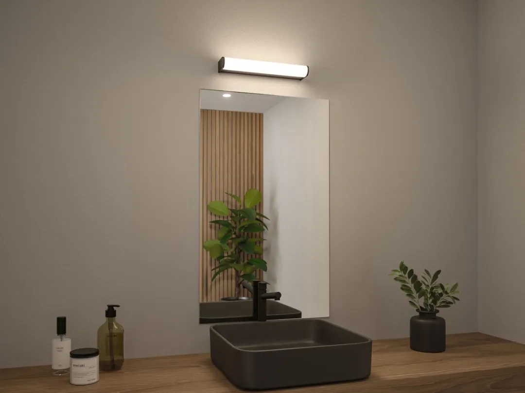Paulmann Selection Bathroom LED-wandlamp Arneb 700lm - Zwart