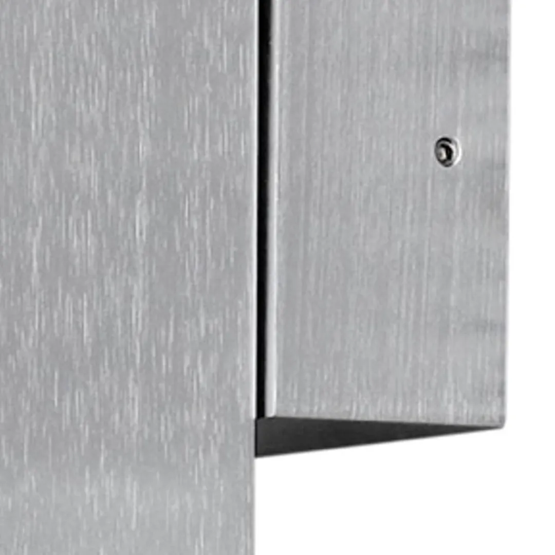 Konstsmide Monza Wandspot GU10 35W - 15cm - Zilver