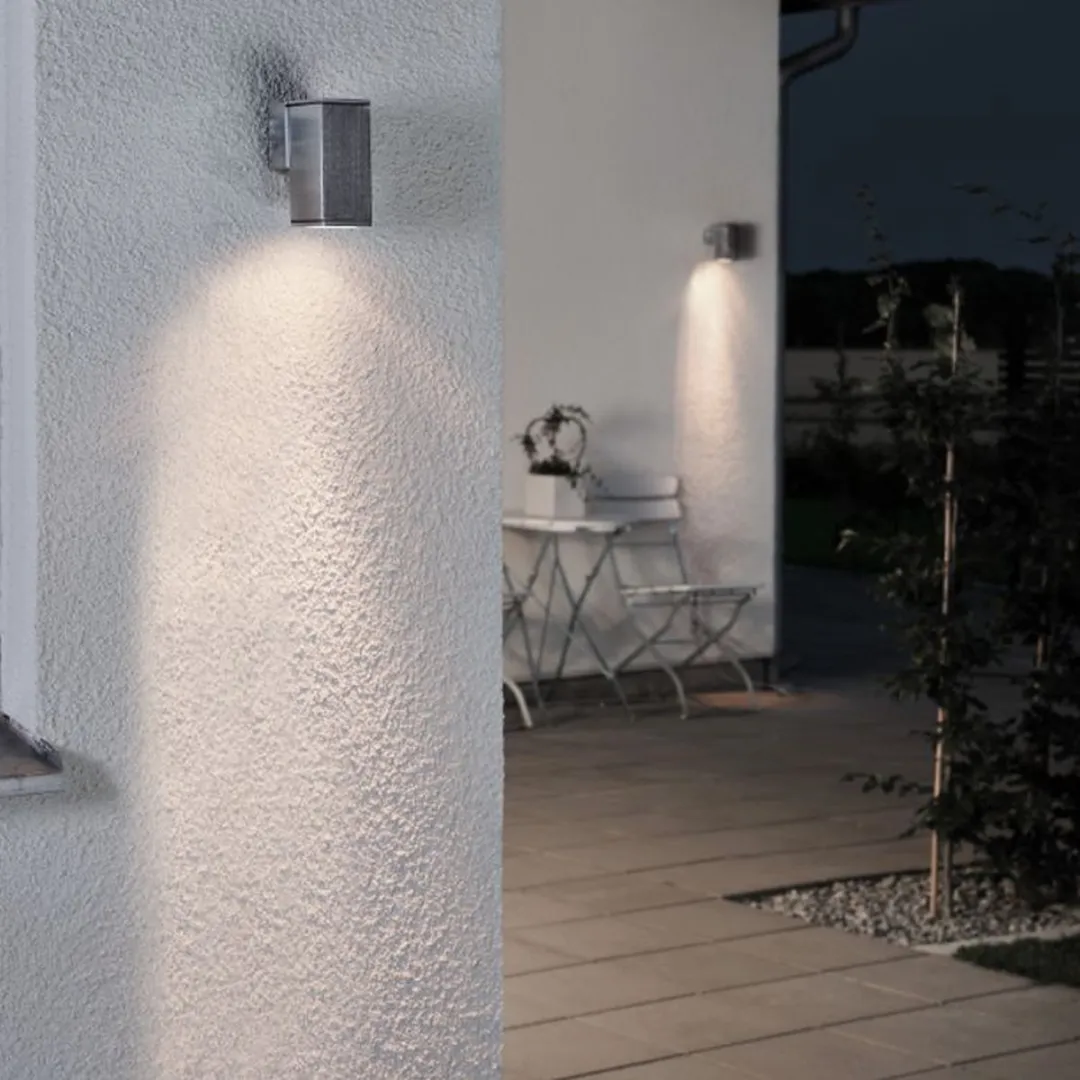 Konstsmide Monza Wandspot GU10 35W - 15cm - Zilver